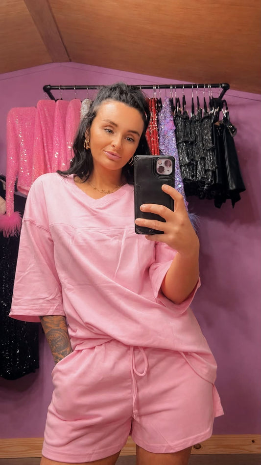 Bubblegum Pink Lounge Set